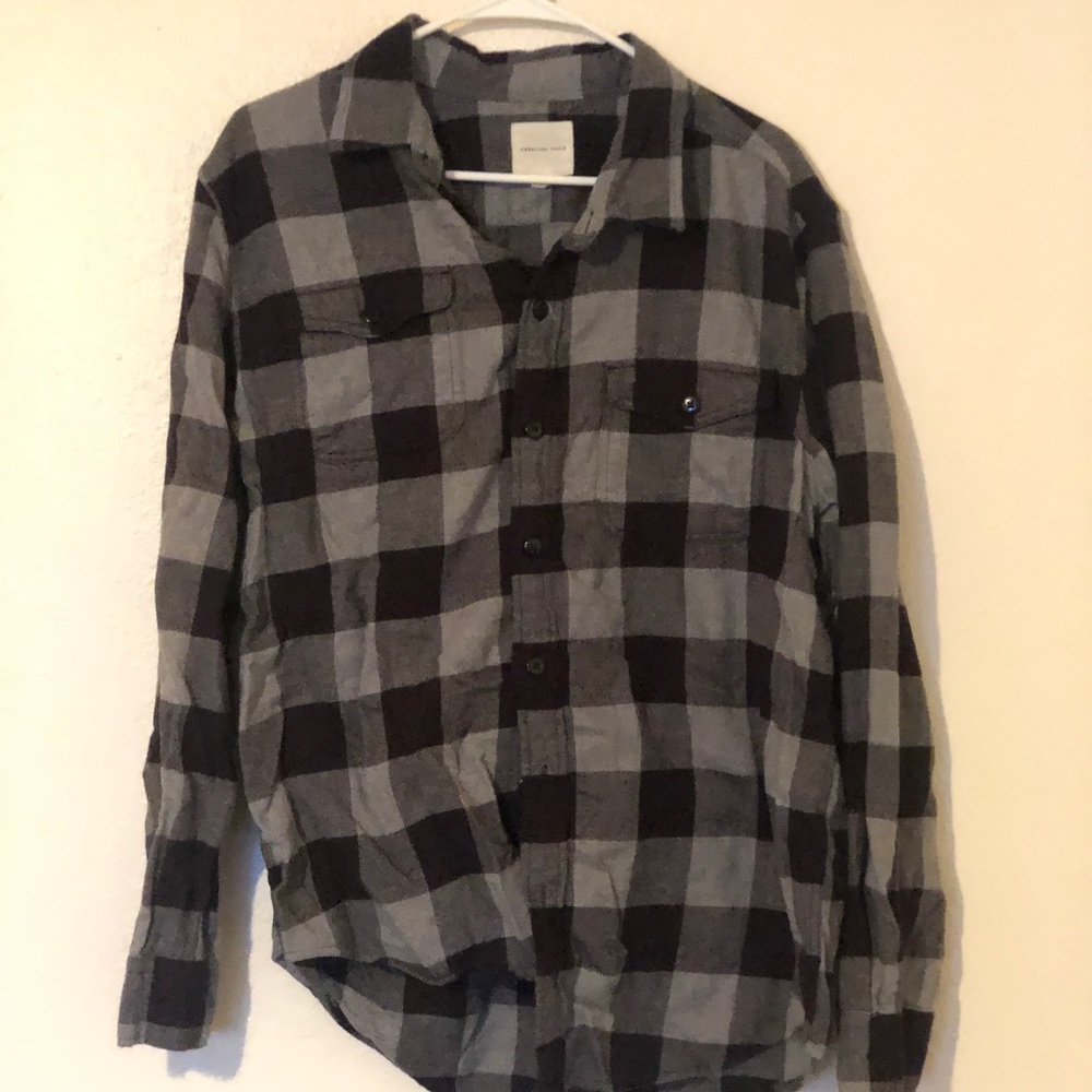American Eagle plaid flannel